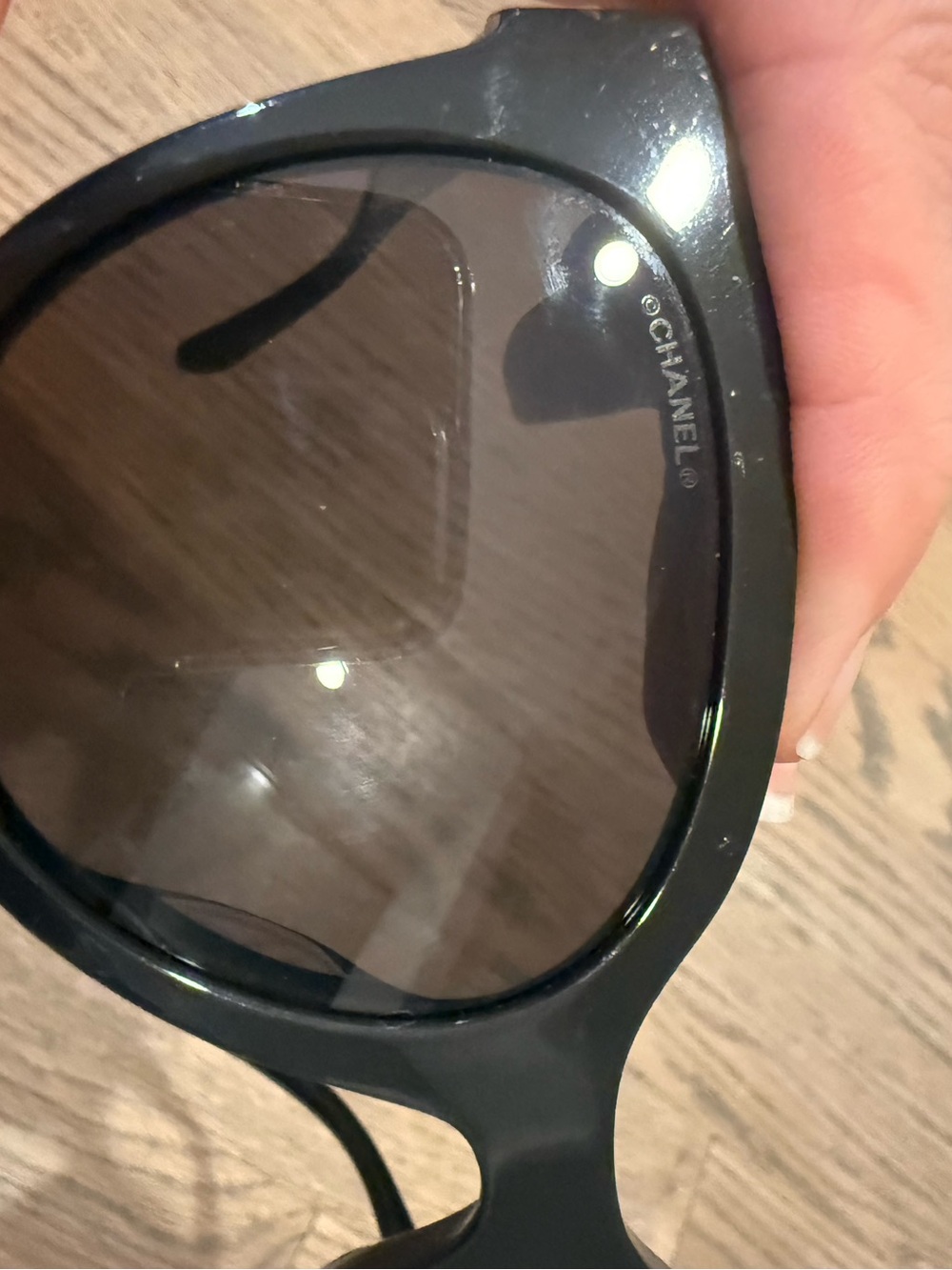 CHANEL Butterfly Acetate Sunglasses Brown - Picture 11 of 15